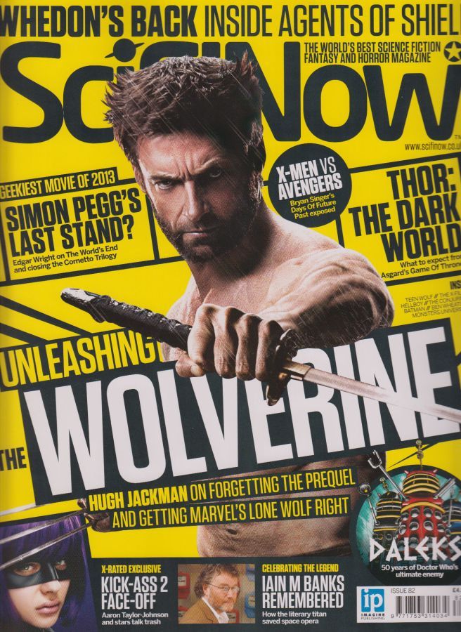 SciFiNow magazine side cover Issue 82  
