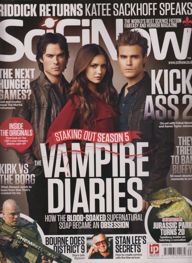 SciFiNow magazine side cover Issue 83  