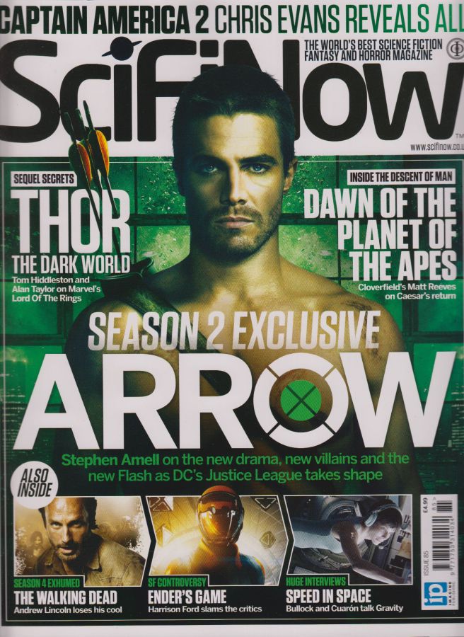SciFiNow magazine side cover Issue 85  