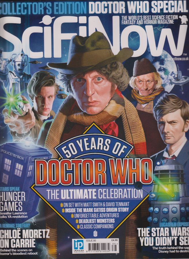 SciFiNow magazine side cover Issue 86  