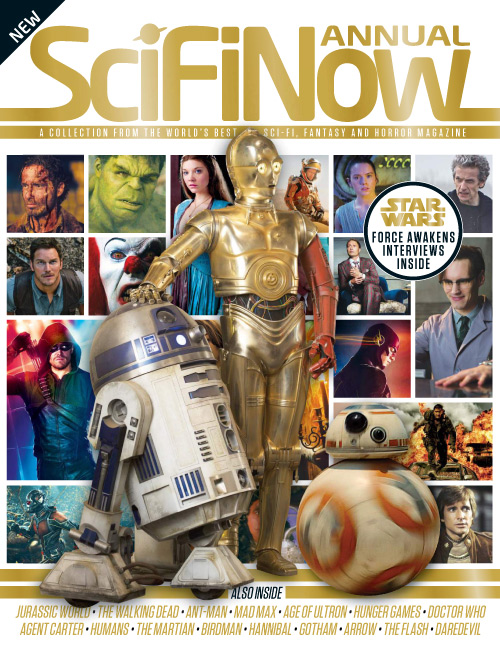 SCIFINOW ONE-SHOTS magazine side cover  Annual November/December 2015