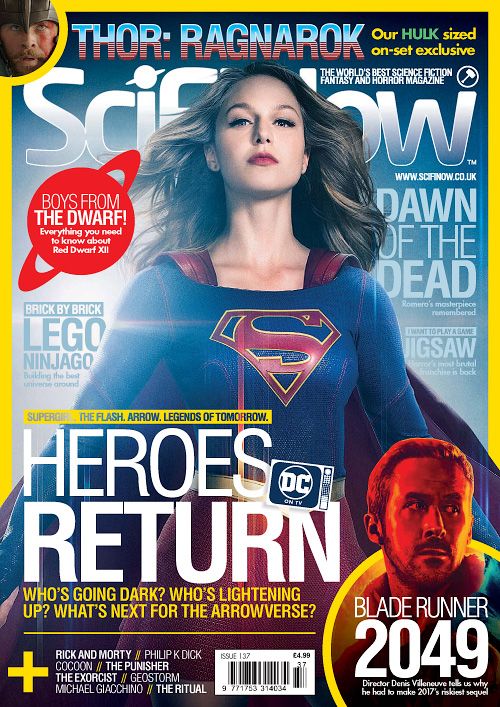 SciFiNow magazine side cover Issue 137 November 2017