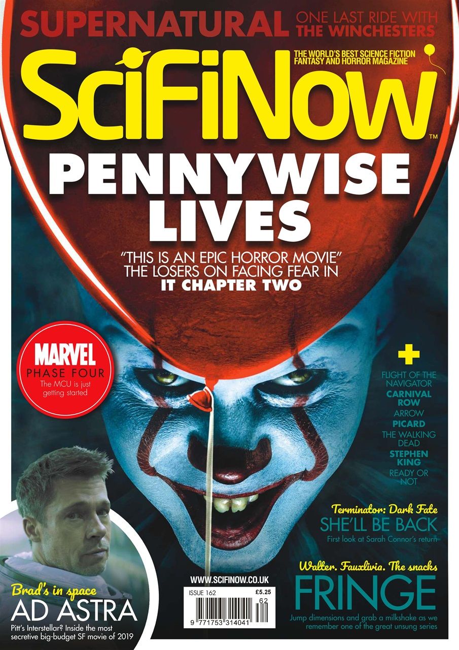 SciFiNow magazine side cover Issue 162  September 2019