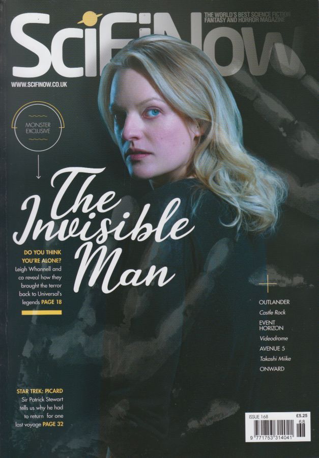 SciFiNow magazine side cover Issue 168  March 2020