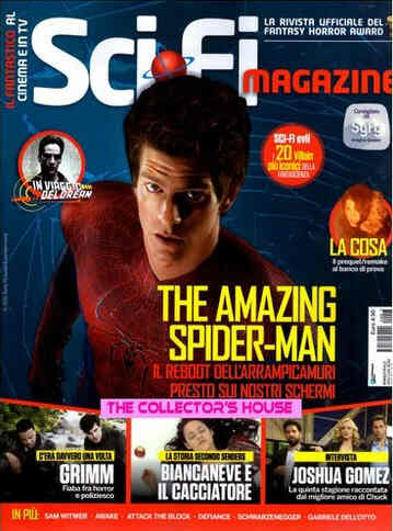 SCIFINOW (IT) magazine side cover July 2012