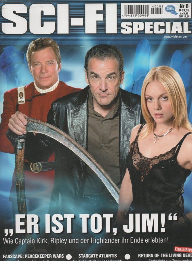 SCI-FI SPECIAL magazine side cover Issue 8   