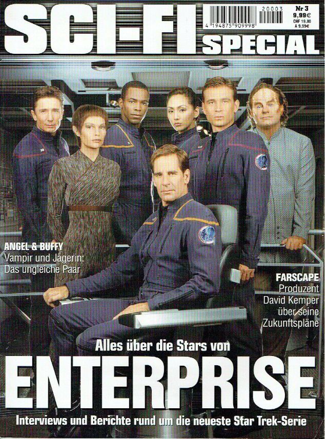 SCI-FI SPECIAL magazine side cover Issue 3   2002