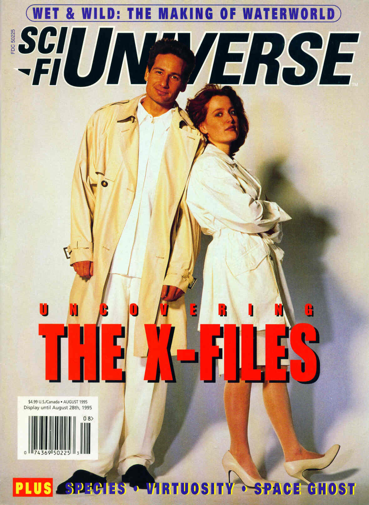 SCI-FI UNIVERSE magazine side cover Issue 9  August 1995