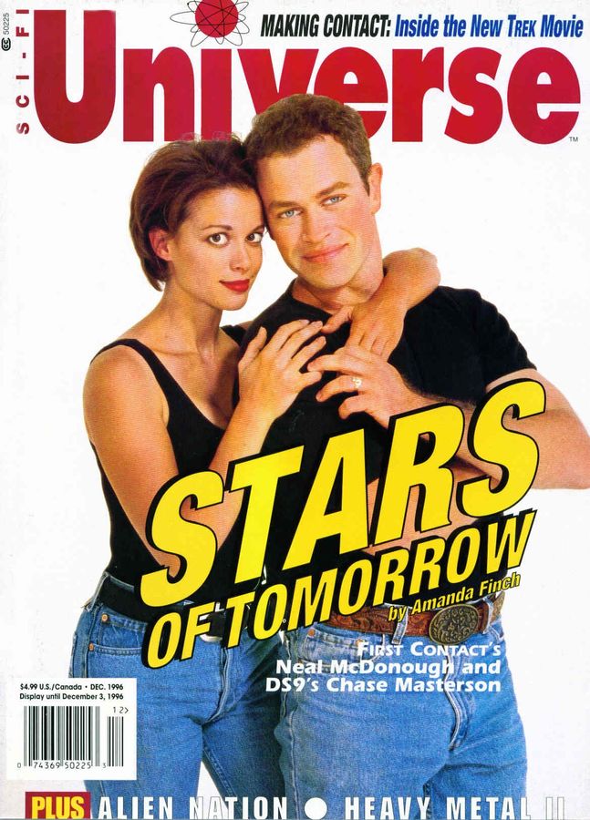 SCI-FI UNIVERSE magazine side cover Issue 20 Vol 3 #3 1996