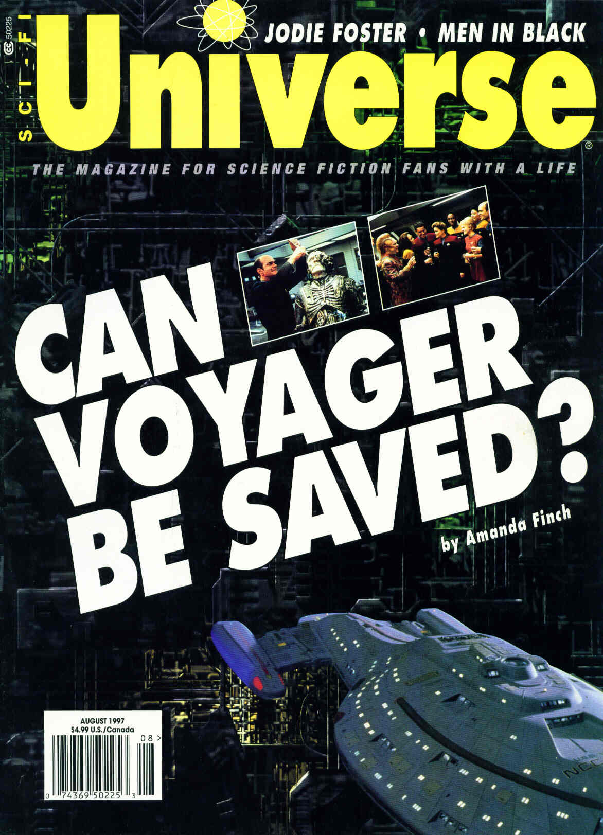 SCI-FI UNIVERSE magazine side cover Issue 26 Vol 3 #9 1997