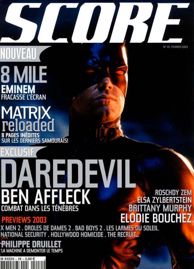 SCORE magazine side cover Issue 10 February 2003
