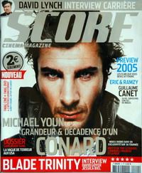 SCORE magazine side cover Issue 4  2004