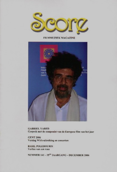 SCORE (NL) magazine side cover Issue 141 December 2006