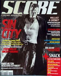 SCORE magazine side cover Issue 9  2005