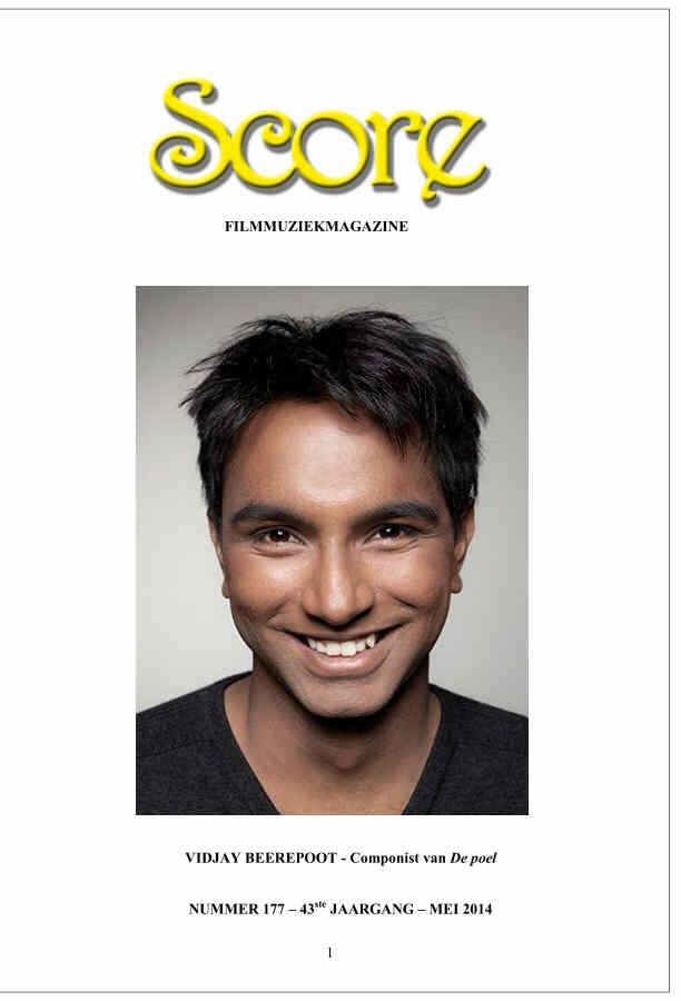 SCORE (NL) magazine side cover Issue 177 May 2014