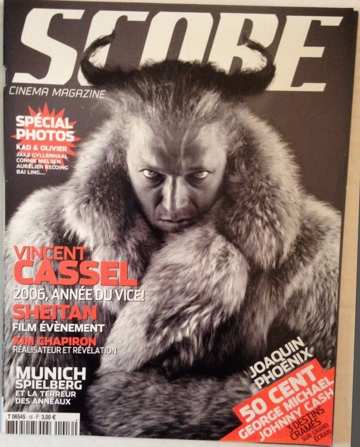 SCORE magazine side cover Issue 16  2006