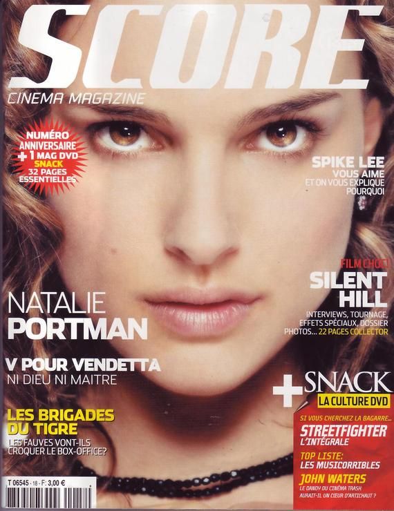 SCORE magazine side cover Issue 18  2006