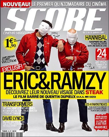 SCORE magazine side cover Issue 26 17 January 2007