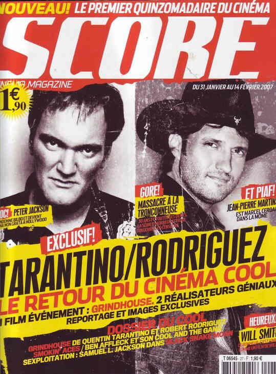 SCORE magazine side cover Issue 27 14 February 2007