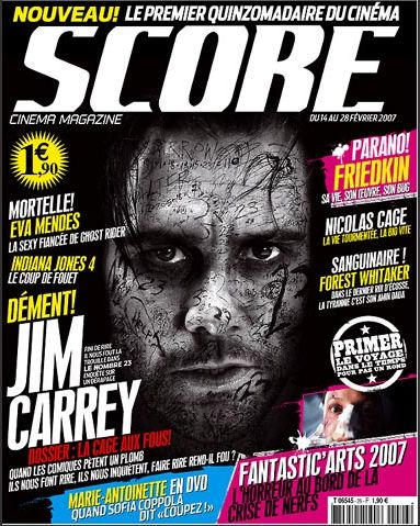 SCORE magazine side cover Issue 28  2007