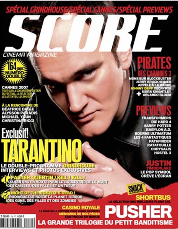 SCORE magazine side cover Issue 34 May 2007