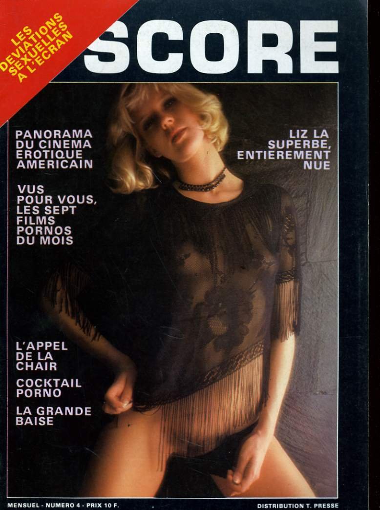 SCORE (Fr) magazine side cover Issue 4  