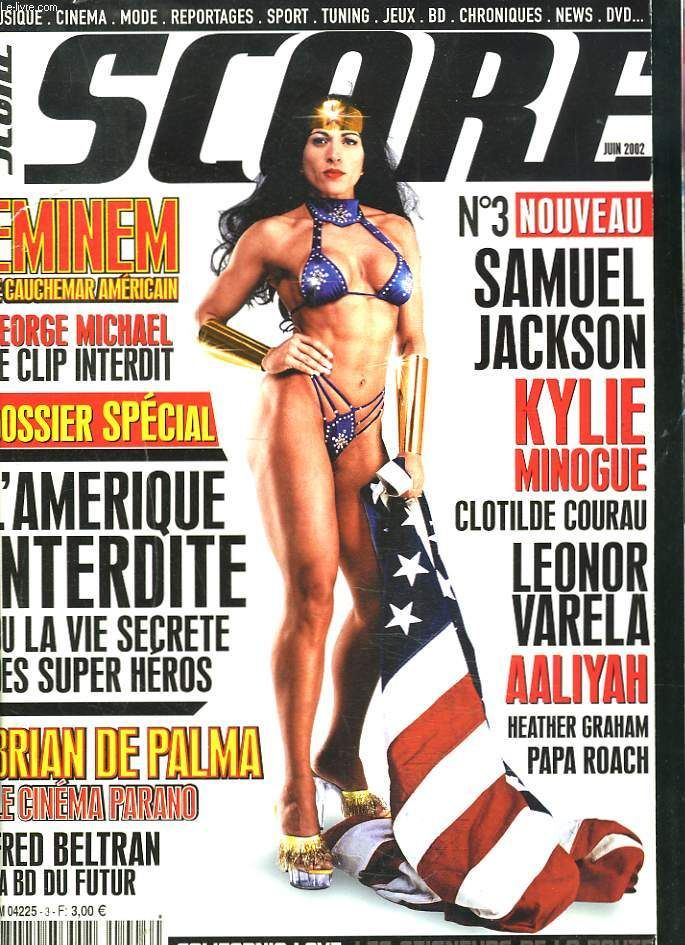 SCORE magazine side cover Issue 3  June 2002