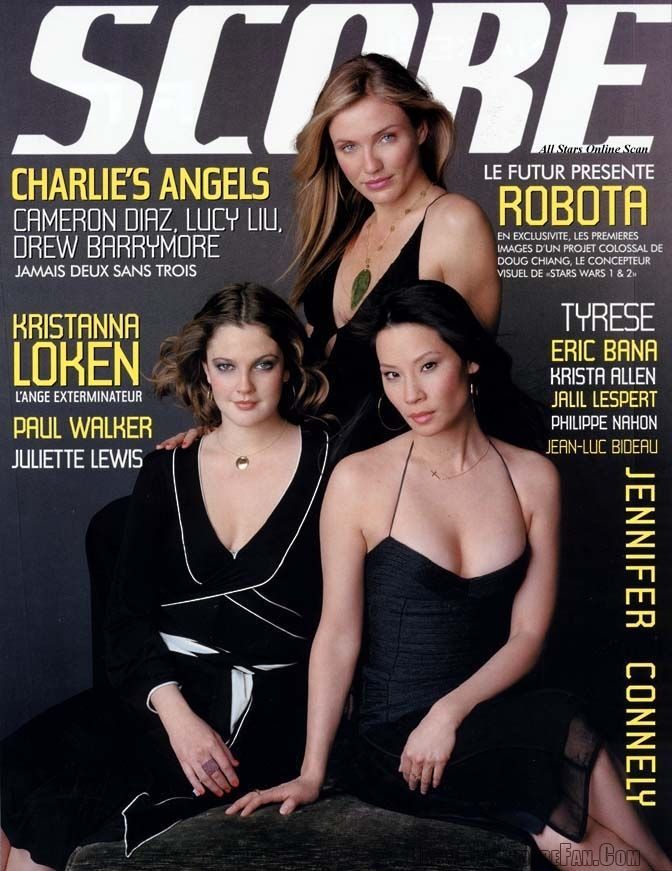 SCORE magazine side cover  2003