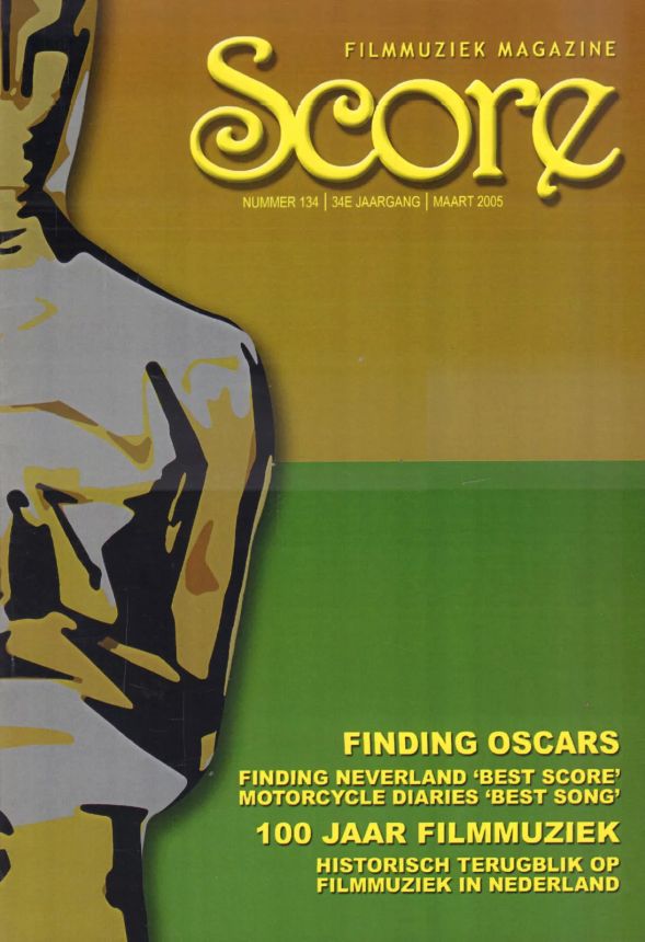 SCORE (NL) magazine side cover Issue 134  March 2005