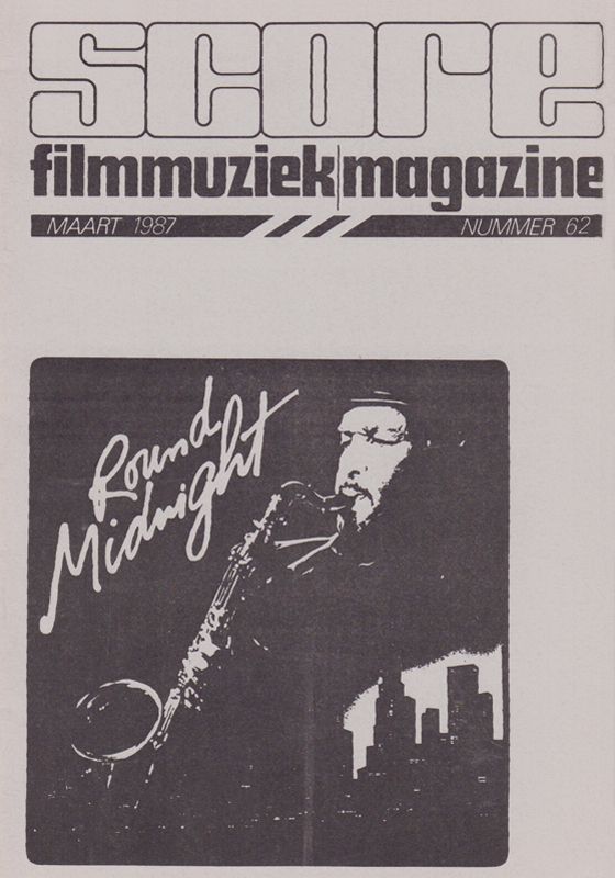 SCORE (NL) magazine side cover Issue 62  March 1987