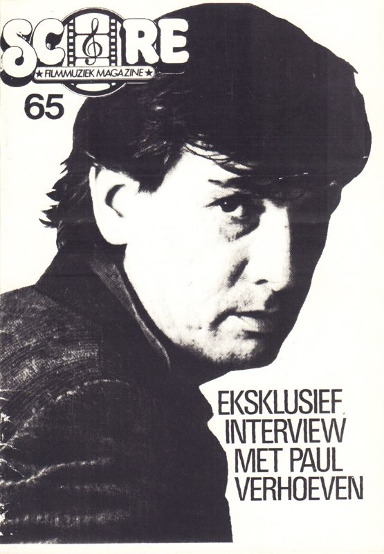 SCORE (NL) magazine side cover Issue 65  December 1987