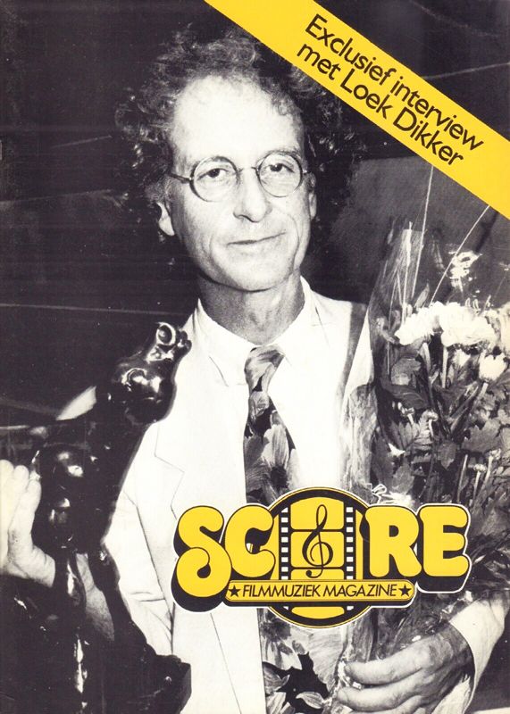 SCORE (NL) magazine side cover Issue 77  December 1990