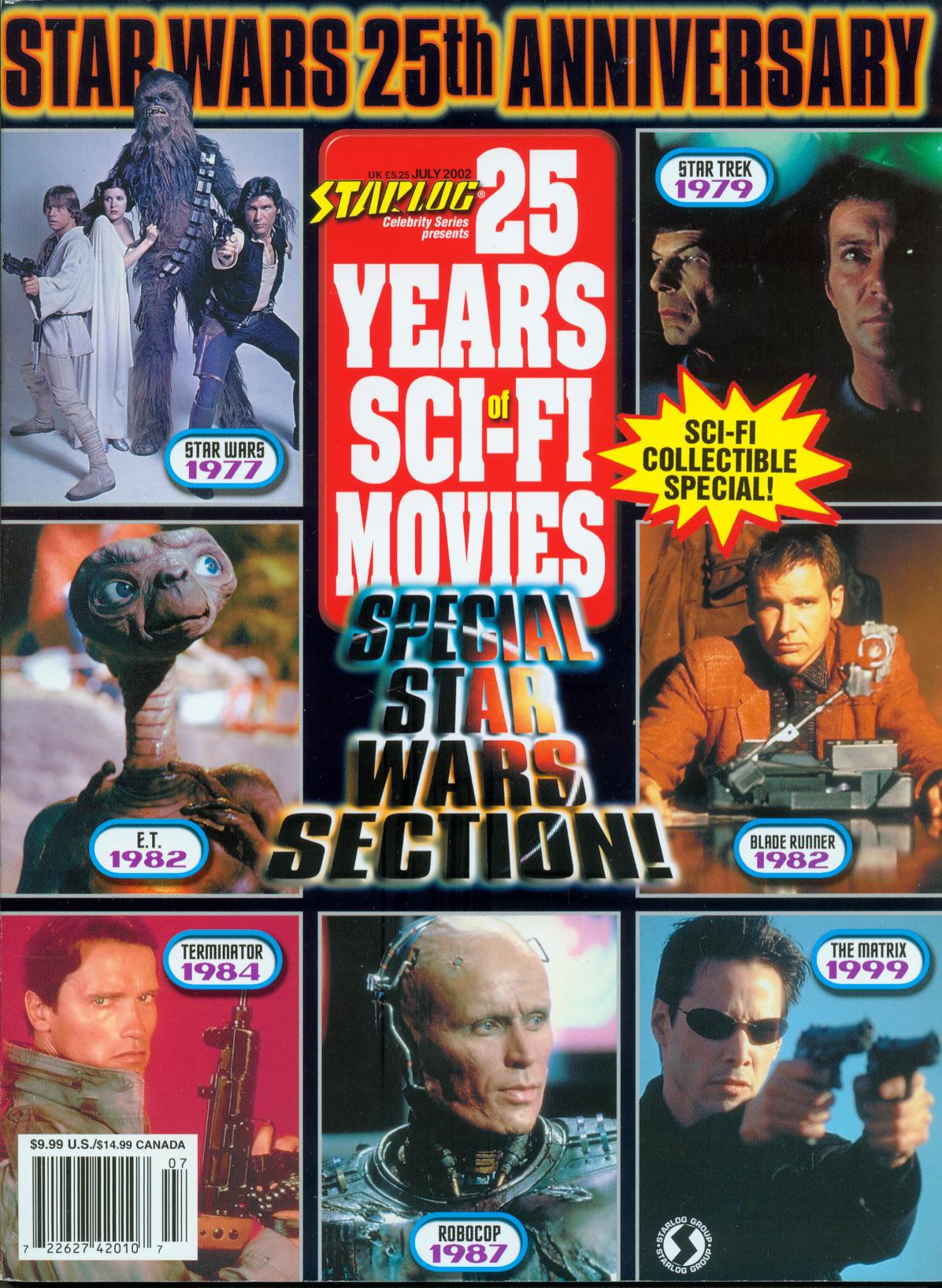 STARLOG CELEBRITY SERIES PRESENTS magazine side cover   2002
