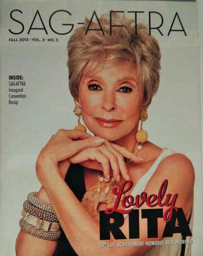 SCREEN ACTOR magazine side cover Fall 2013