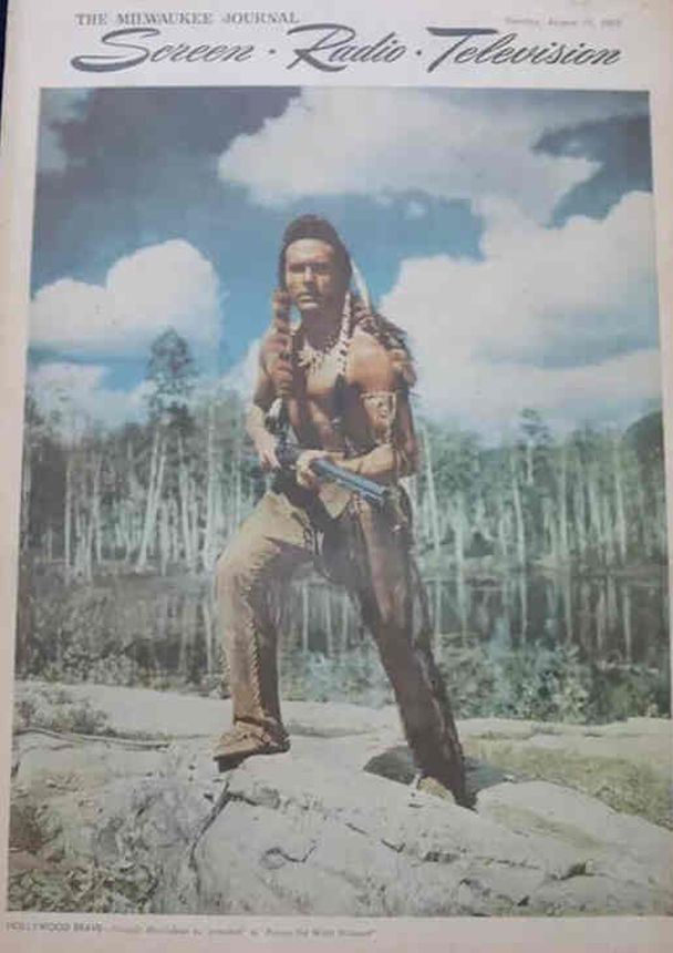 SCREEN AND RADIO WEEKLY magazine side cover 19 August 1951