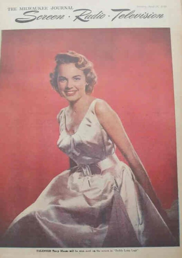 SCREEN AND RADIO WEEKLY magazine side cover 24 April 1955