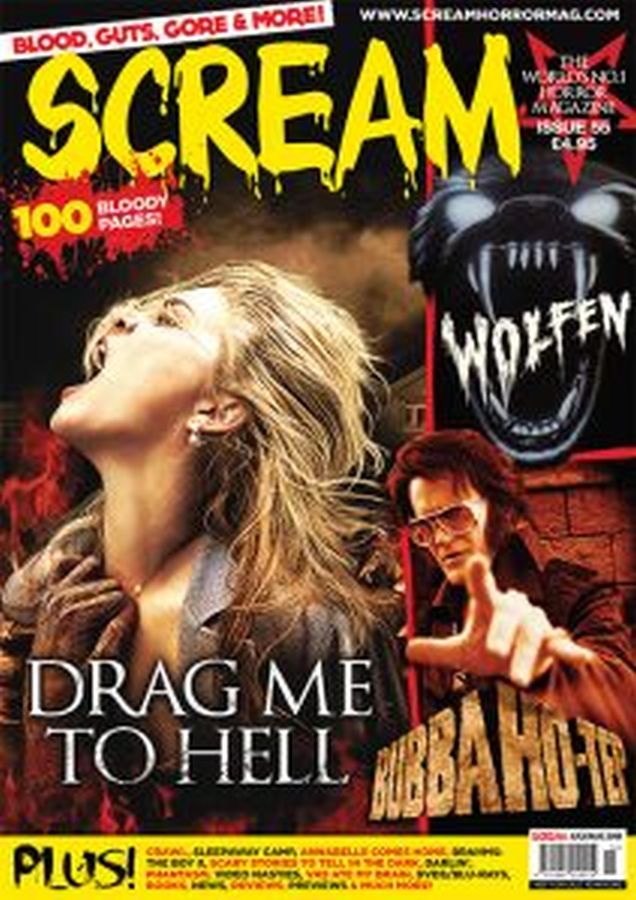 SCREAM magazine side cover Issue 55  July 2019
