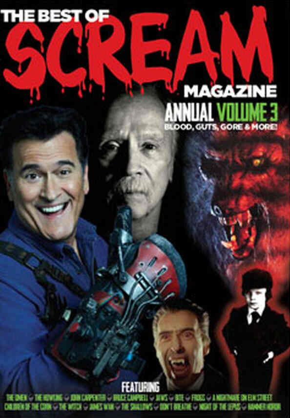 SCREAM magazine side cover Issue 3  Special  May 2020