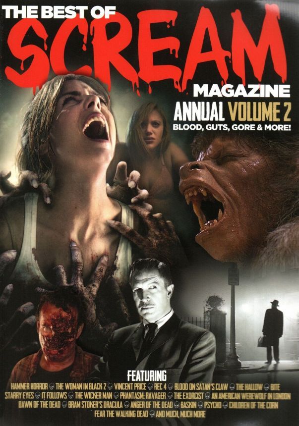SCREAM magazine side cover Issue 2  Annual    2020