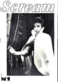 SCREAM (Fr-serie 1) magazine side cover Issue 1  1980