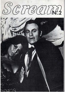 SCREAM (Fr-serie 1) magazine side cover Issue 2 April/May 1981