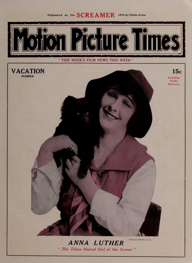 SCREAMER magazine side cover Issue 36 7 July 1917