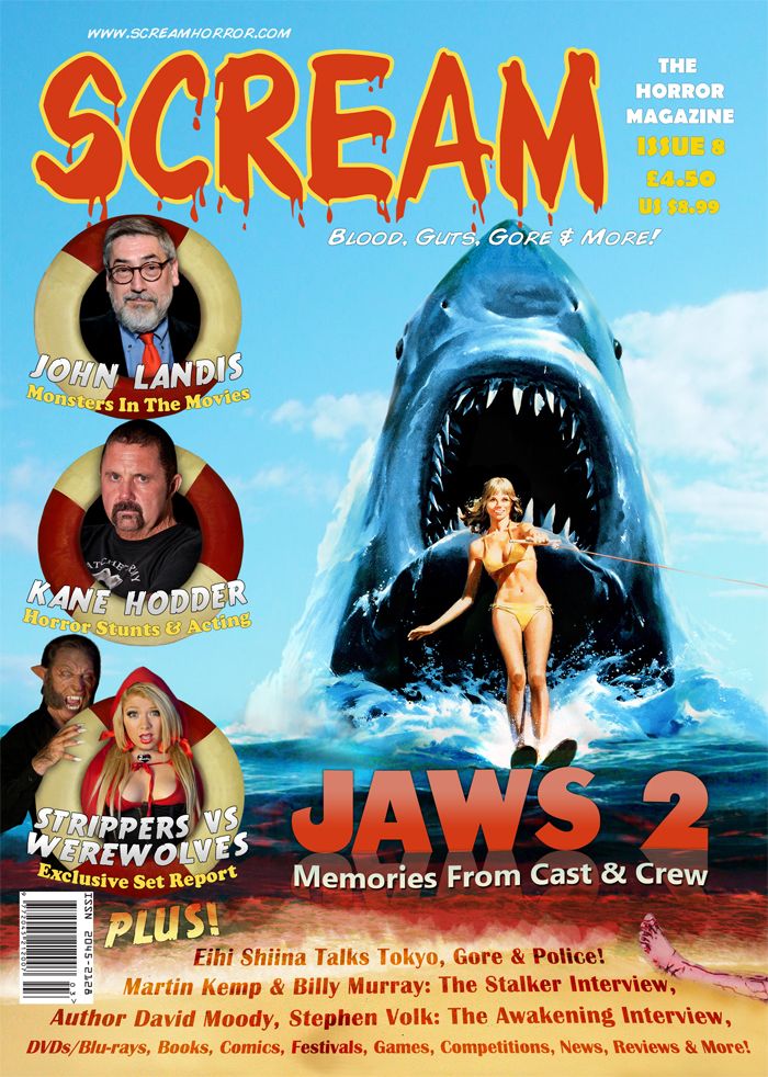 SCREAM magazine side cover Issue 8 December 2011