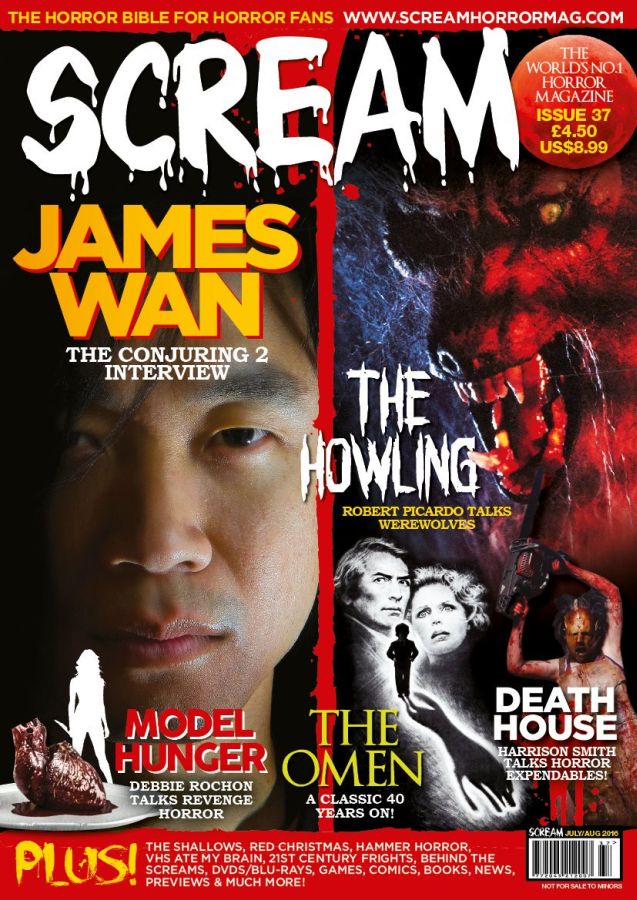 SCREAM magazine side cover Issue 37 July/August 2016