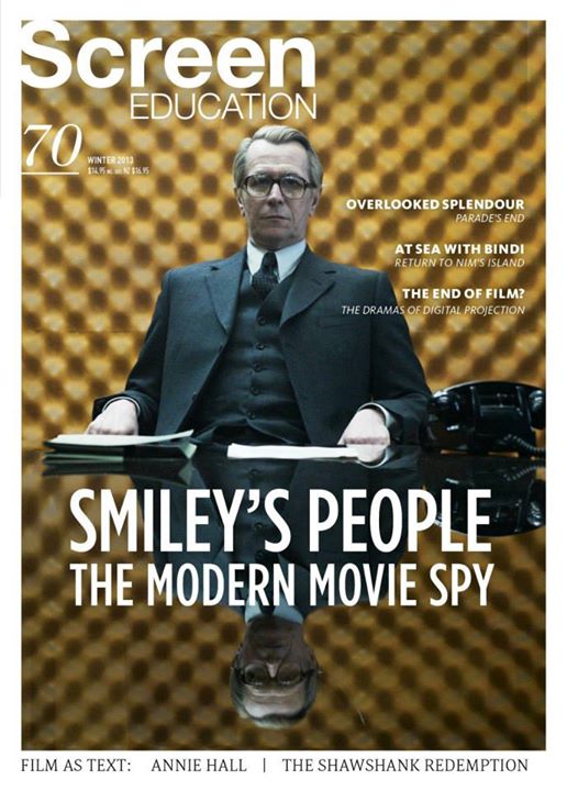 SCREEN EDUCATION (Au) magazine side cover Issue 70 Winter 2013