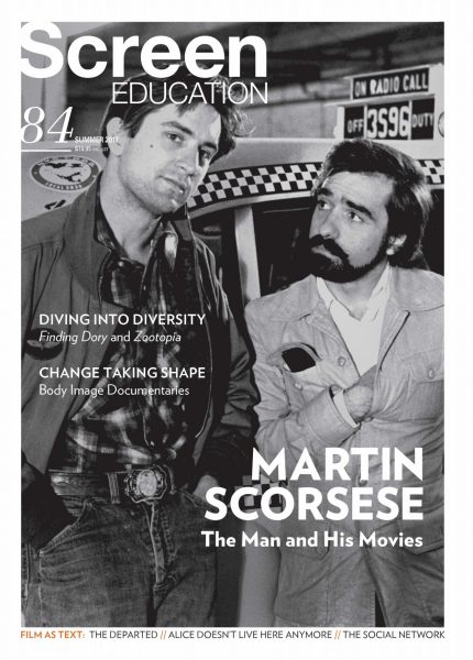 SCREEN EDUCATION (Au) magazine side cover Issue 84 Summer 2016