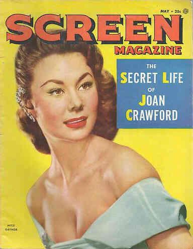 SCREEN (50s-60s) magazine side cover May 1954