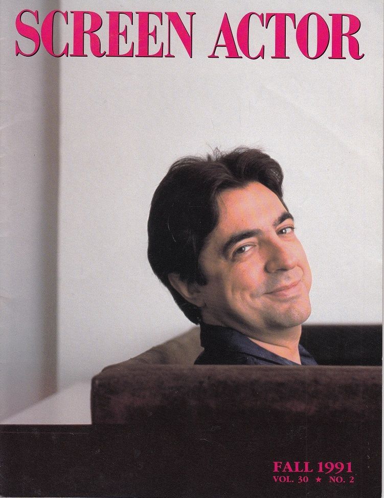 SCREEN ACTOR magazine side cover Fall 1991