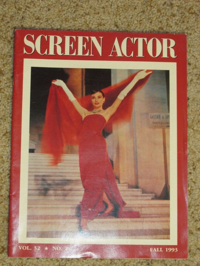 SCREEN ACTOR magazine side cover Fall 1993