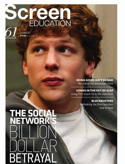 SCREEN EDUCATION (Au) magazine side cover Issue 61 Autumn 2011